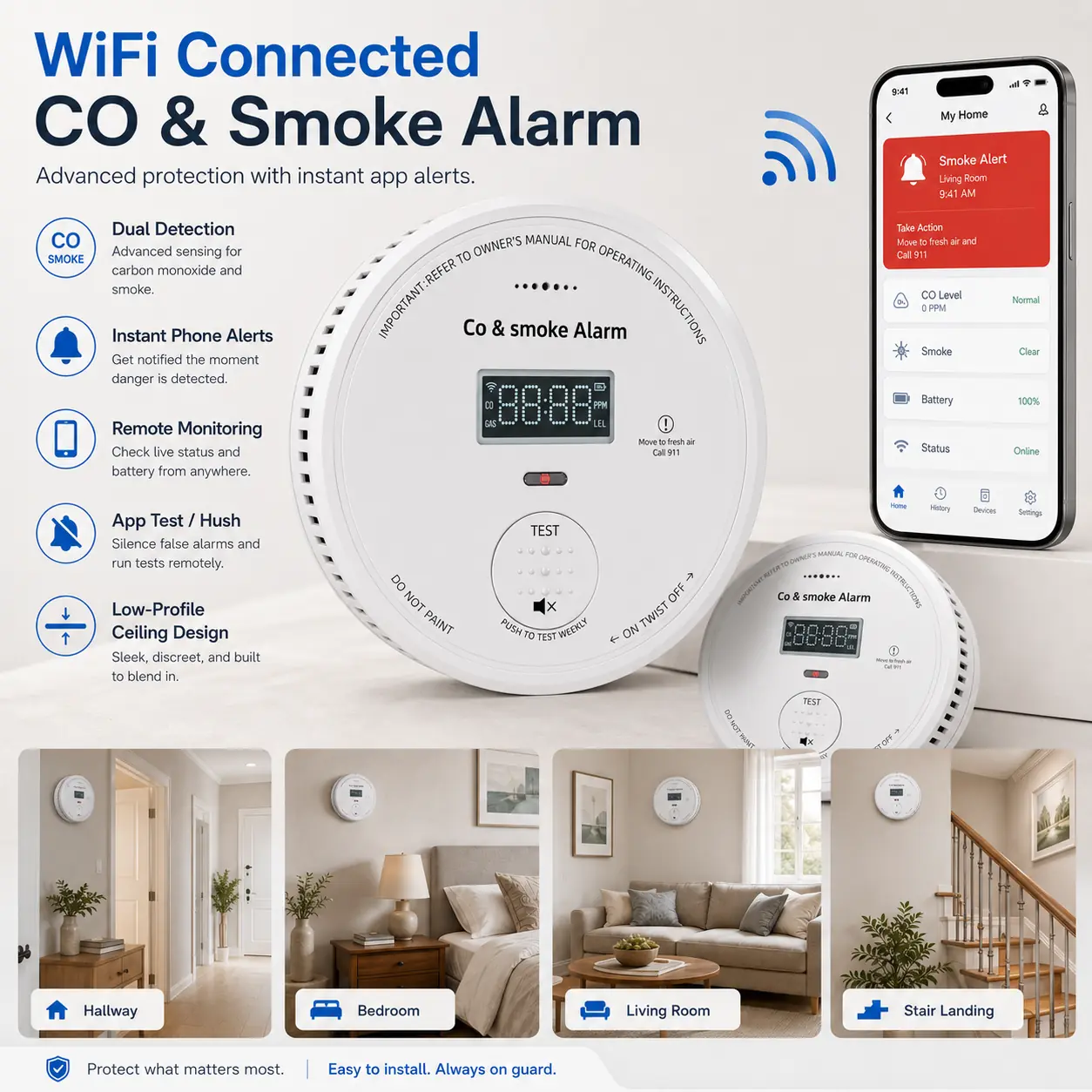 PS-701 Smoke Detector product image 3