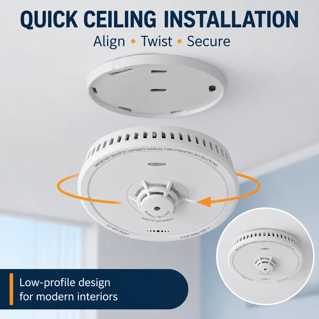 SC-2IN1 2-in-1 Smoke and Carbon Monoxide Alarm product image 6