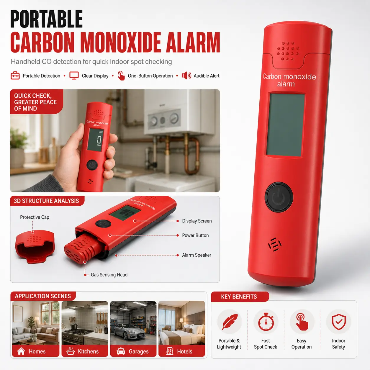8011 Combustible Gas Alarm product image 6