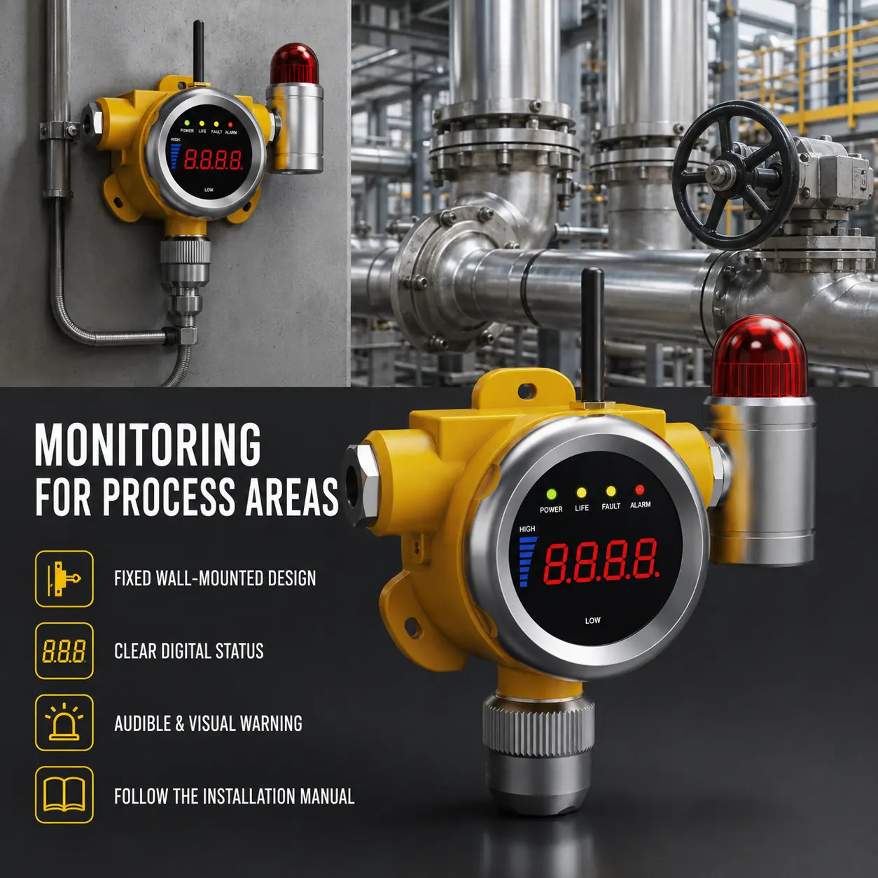 IGD-4 Industrial Gas Leak Detector product image 5