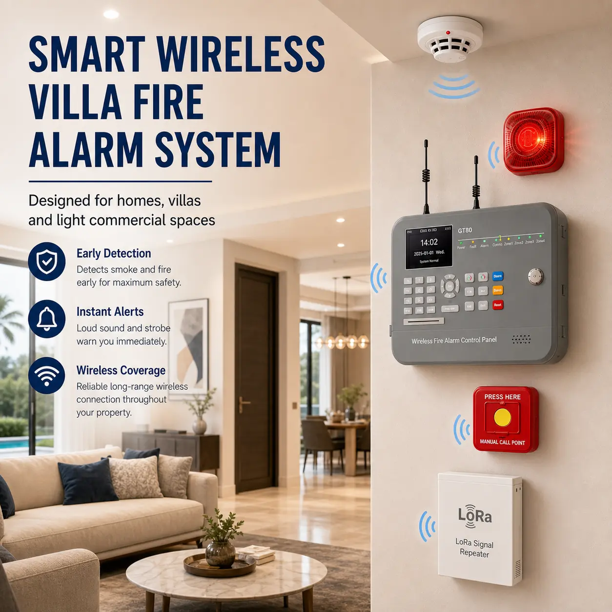 GT90 GT90 Wireless Fire Alarm System product image 3