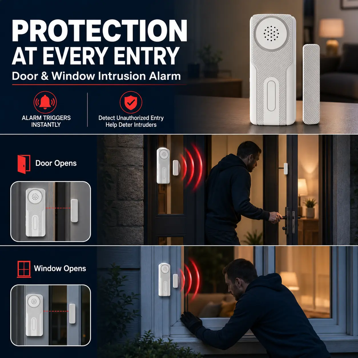 PA-DC01 Wi-Fi Door Sensor with Local Chime product image 13