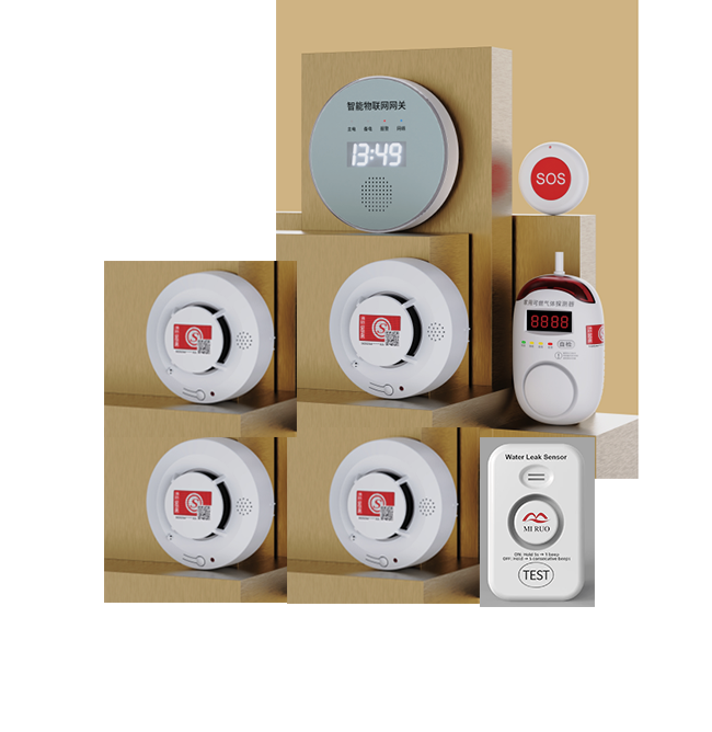 MIRO W51 Wireless Smoke Alarm System Kit product detail 8