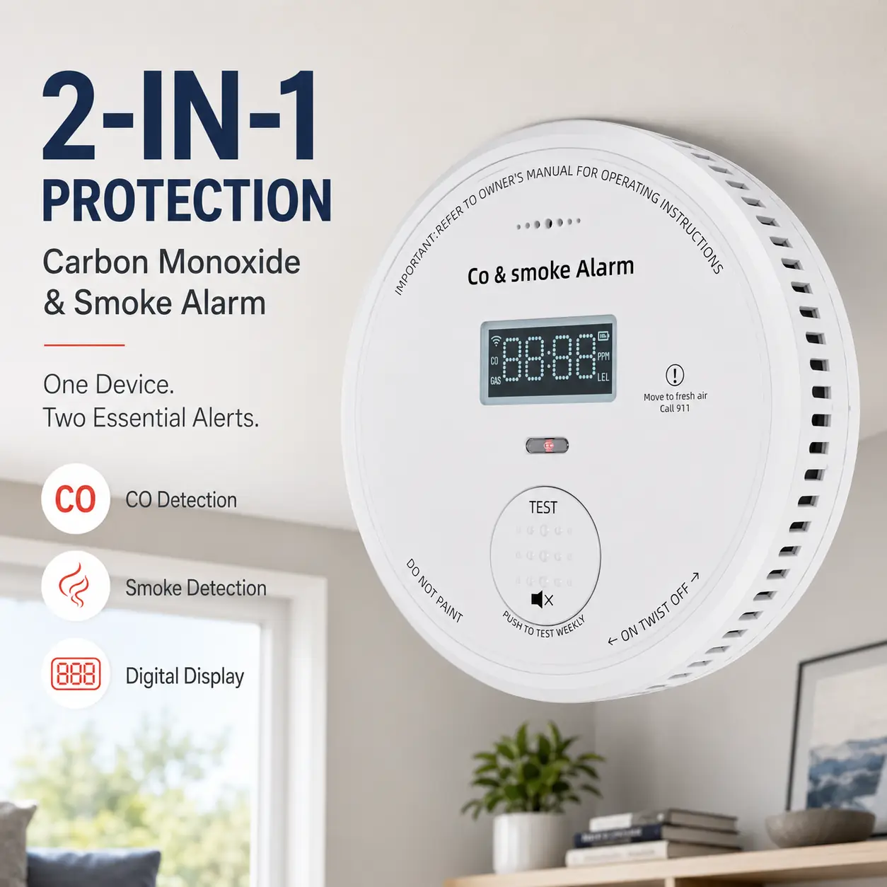 MIRO-701 Photoelectric Smoke Alarm product image 3