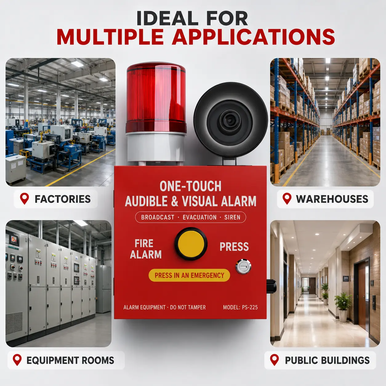 PS -227 Wireless Strobe Siren product image 6