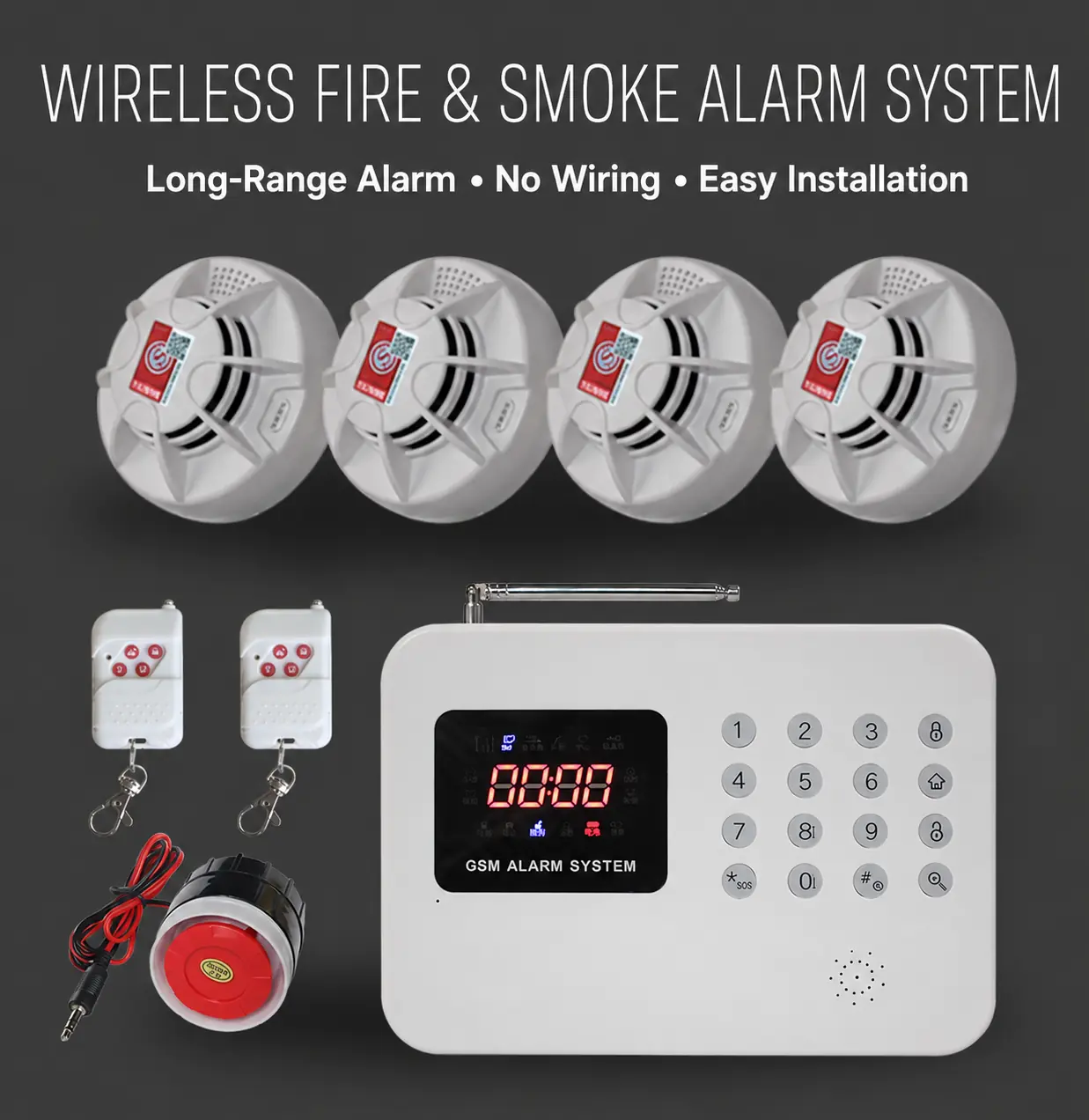 W61 4G GSM Alarm Control Panel product image 9
