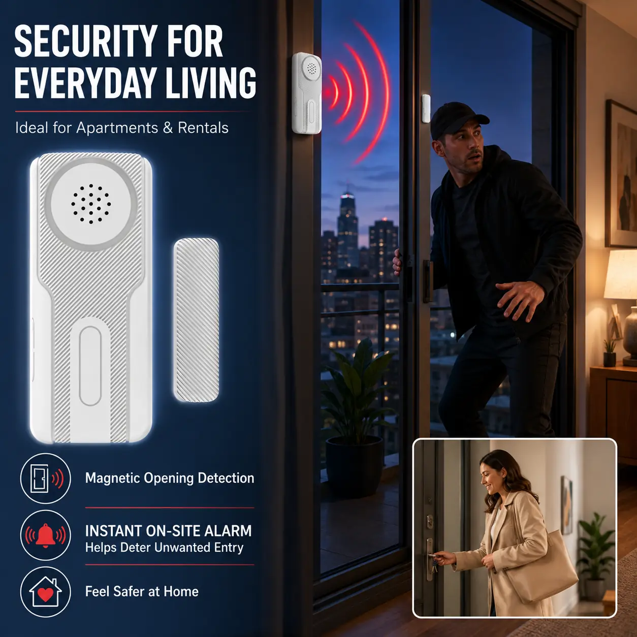 PA-DC01 Wi-Fi Door Sensor with Local Chime product image 6