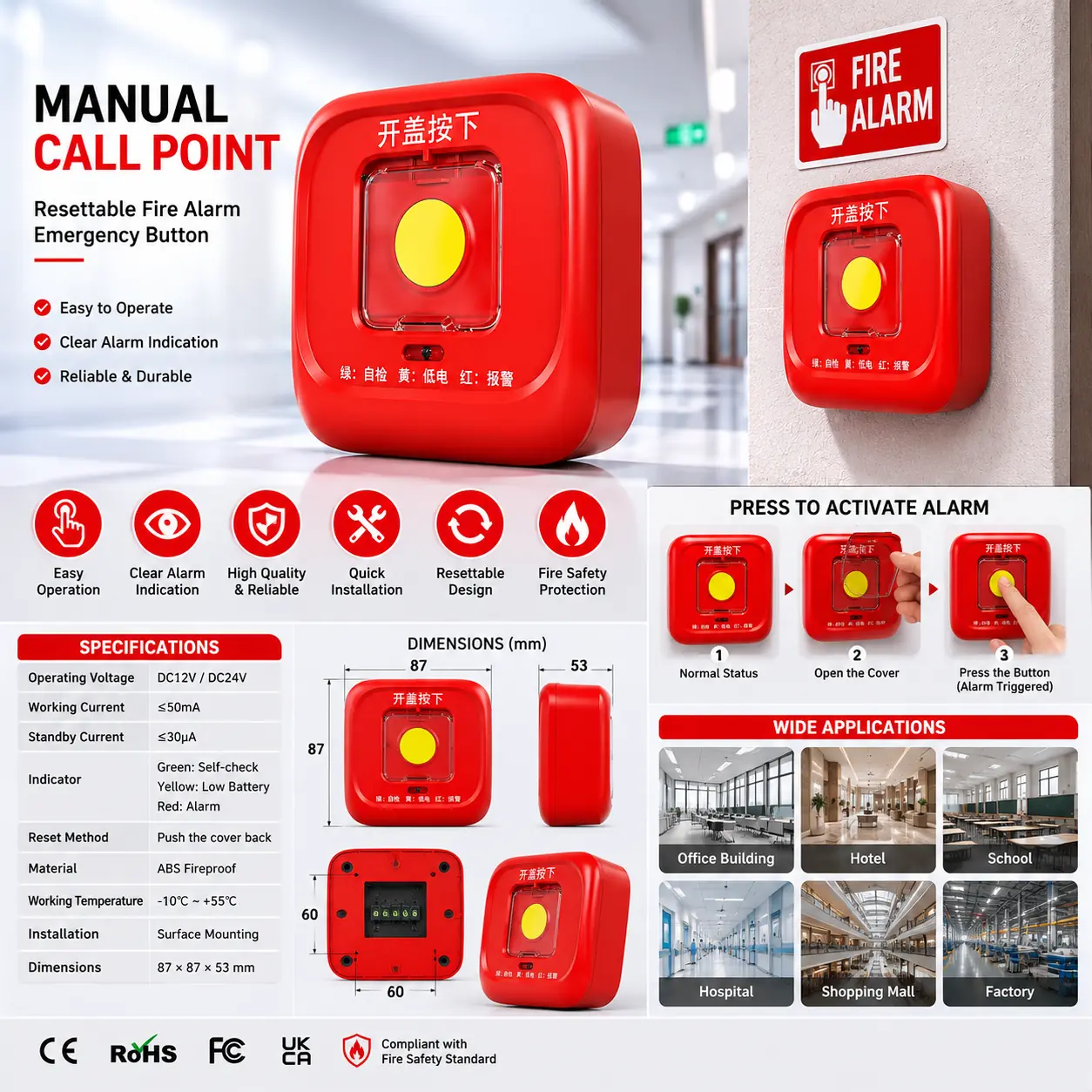 PS-201 Call point product image 1