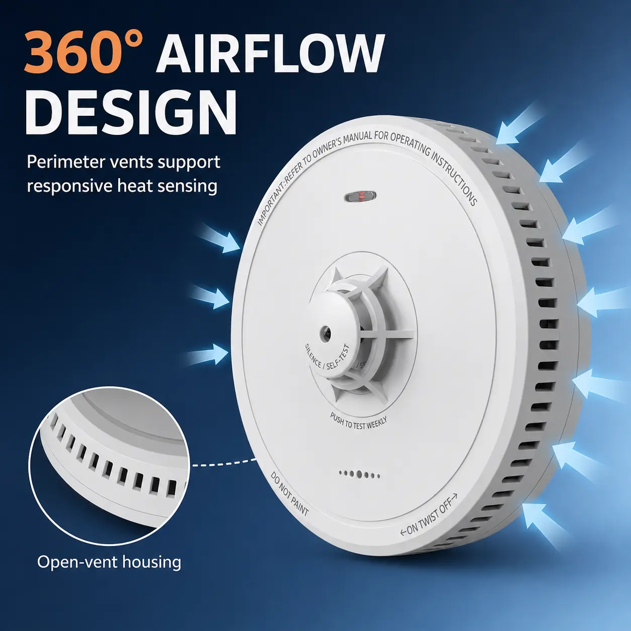 PS-828 10-Year Battery Heat Alarm product image 8